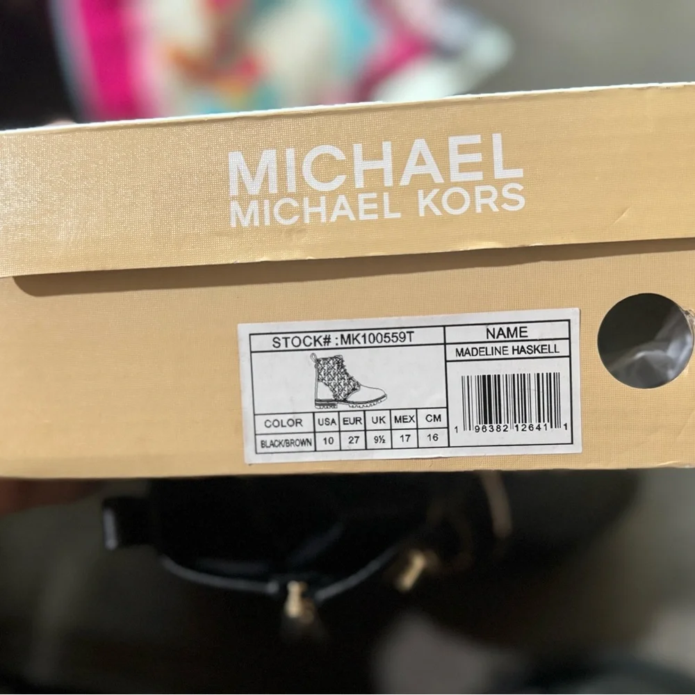 10C Toddler Girls - Michael Kors Madeline Haskell boots